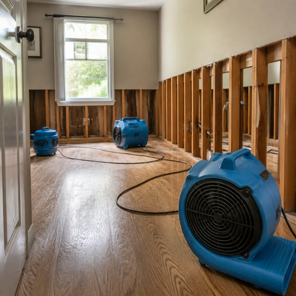 Water damage drying